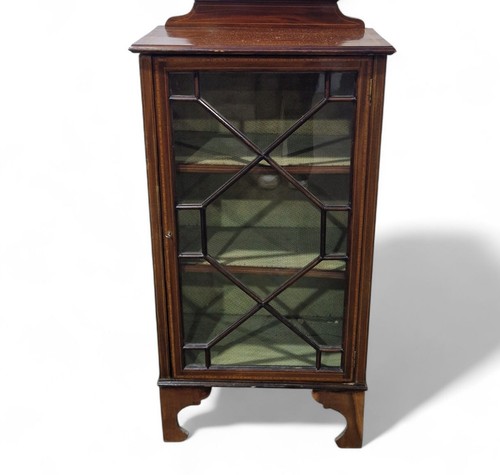 Antique mahogany display