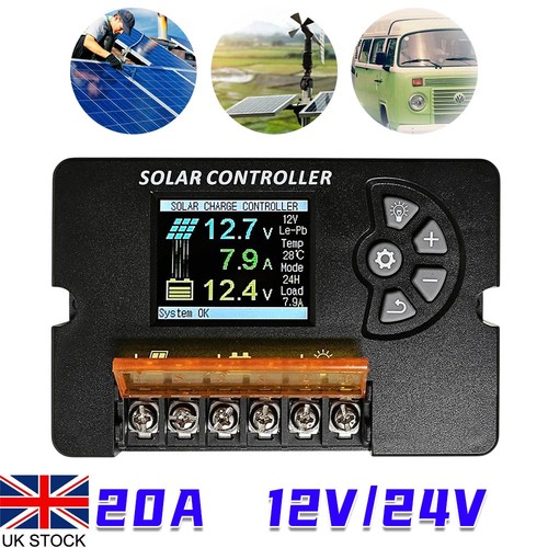 20a 12v 24v solar charge - solar,