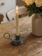 Miniature Zinc Chamberstick