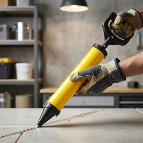 Mortar pointing grouting - pointing, gun