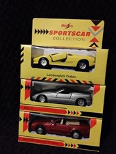 3x Maisto Sportscar Collection