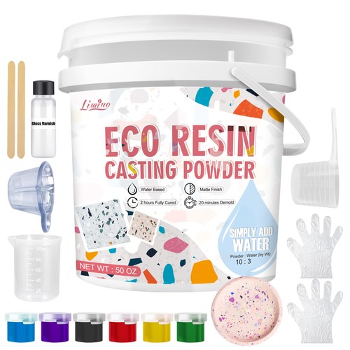 Resin casting powder kit 1400g - resin,