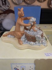 Royal Doulton Disney WP54 Winnie the Pooh ~  " A Clean Little Roo is Best ! "