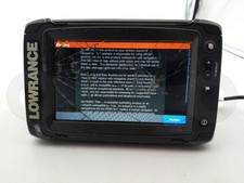 LOWRANCE ELITE 7 TI CHARTPLOTTER SONAR SCREEN HEAD UNIT FISHFINDER 7" DISPLAY