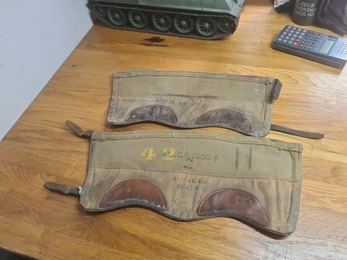 British army gaiters post - british, 1953