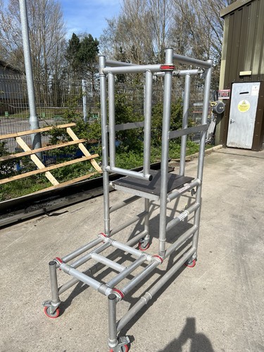 Aluminium portable scaffold - aluminium,