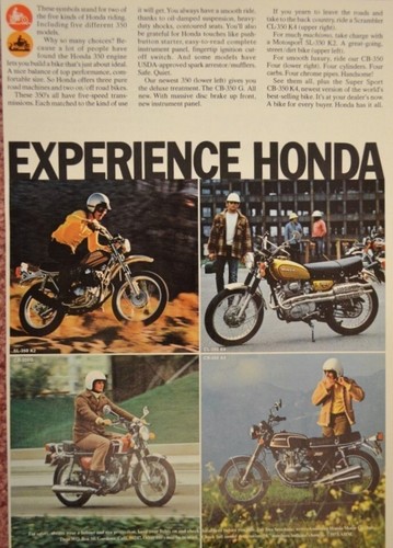 1973 honda sl350 - k2, k4