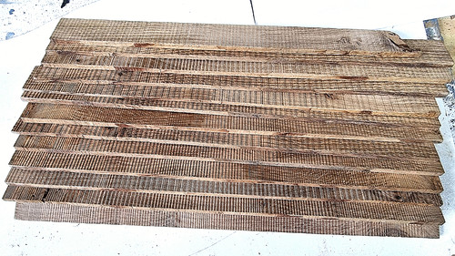 Oak offcuts solid - hardwood, job
