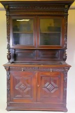 Newly French Polished 19th century Flemish Oak Dresser-GdCondition-FREE DELIVERY