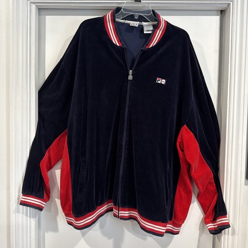 Vintage velour fila classic - velour,