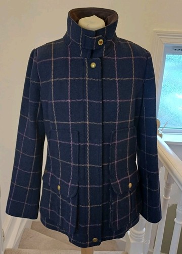 Joules tweed field jacket size - field,