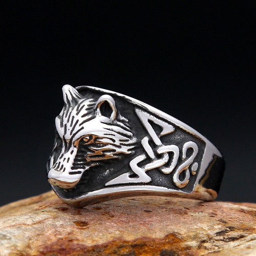 Vintage celtic wolf stainless - vintage,