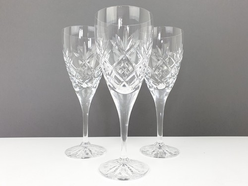 Royal doulton crystal - 3, x