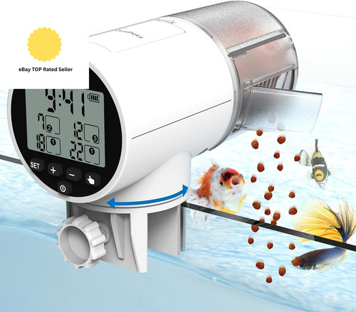 Automatic fish feeder - automatic,