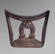 Arsi wood Headrest Ethiopia . Horn of Africa