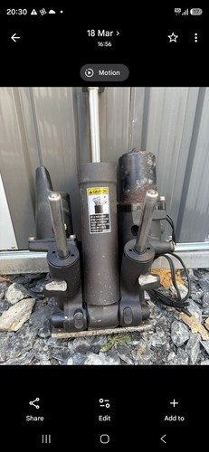 Mercury power tilt - power,