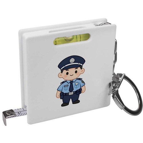 Chibi police officer keyring - 'chibi,