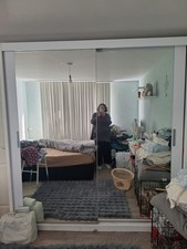 Heavy white wardrobe for sale