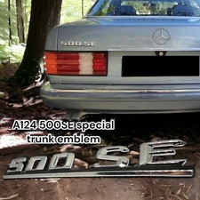 For Mercedes W126 500SE Emblem