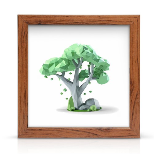 Square picture frame - picture,