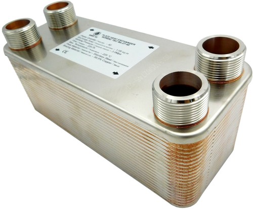 Stainless steel brazed plate - steel,