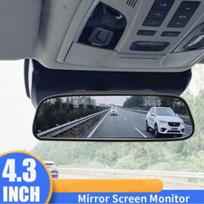 12V Car Wireless Reverse Rear View Reversing Camera Kit w/ 4.3" Mirror Monitor