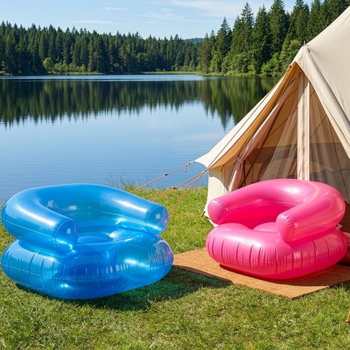 Inflatable chair 70x70x45cm - chair,,