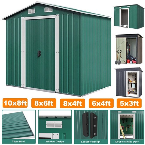 Metal garden storage shed x - garden, 8