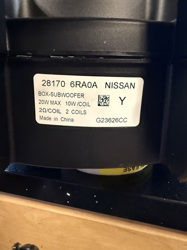 Genuine nissan speaker - nissan,