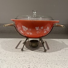 Vintage JAJ Pyrex Coral