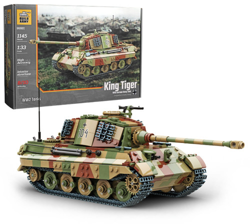 Buildarmy ww2 king tiger - buildarmy,