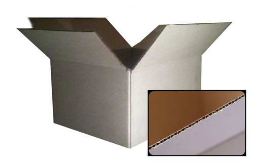 Single wall white - white, postal