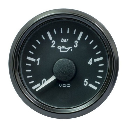 Vdo oil pressure gauge - oil,