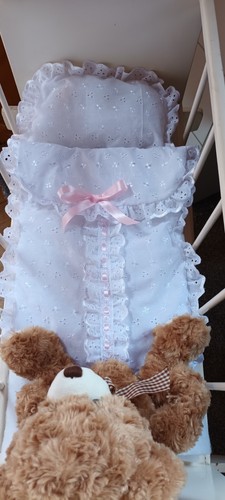 Hand made embroidery anglaise
