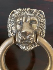 Vintage Brass Door Knocker -