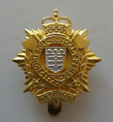 Royal logistic corps cap badge - royal,