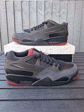 Air Jordan 4 RM Black Red (Bred) Men's Trainers Size 11 (UK) RRP £135 BNIB Fast!
