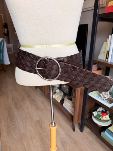 Y2k sam brown wide woven - brown,