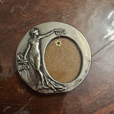 Vintage Art Nouveau Pewter