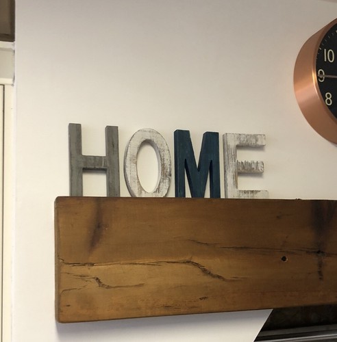 Home decorative wooden - “home”,