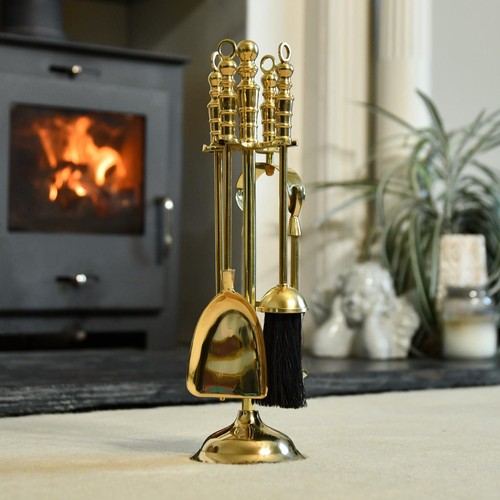 Polished brass four - brass,