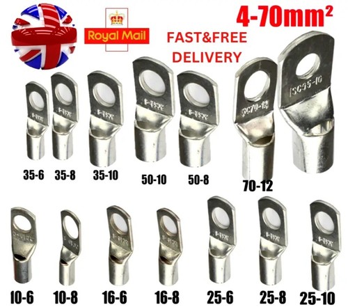 Copper lug terminal battery - copper,