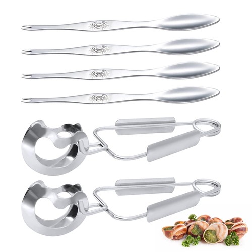 Snail tong and fork - tong,