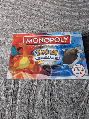 Hasbro pokemon monopoly kanto - hasbro,