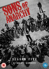 Sons of Anarchy: Complete Season 5 DVD (2013) Charlie Hunnam cert 15 4 discs