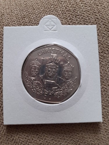 Gibraltar christmas 50p 1988