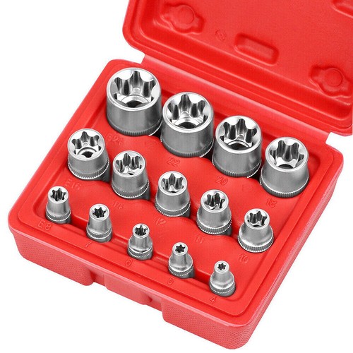 14pcs torx socket - torx, female