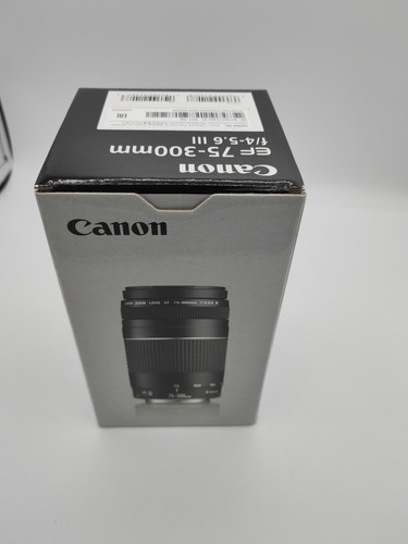 Canon 300mm 5 - 75-300mm, f/4-5.6
