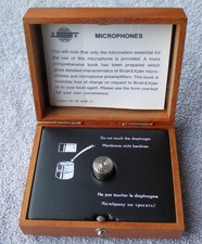 Bruel & Kjaer B&K 4134 ½” diffuse-field 200V microphone tested and validated