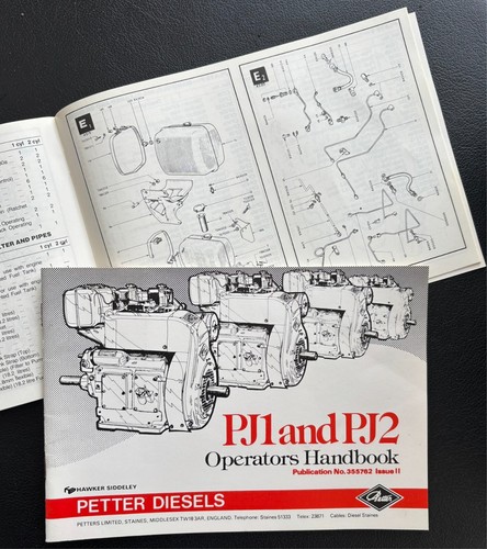 Petter pj1 pj2 series diesel - series,